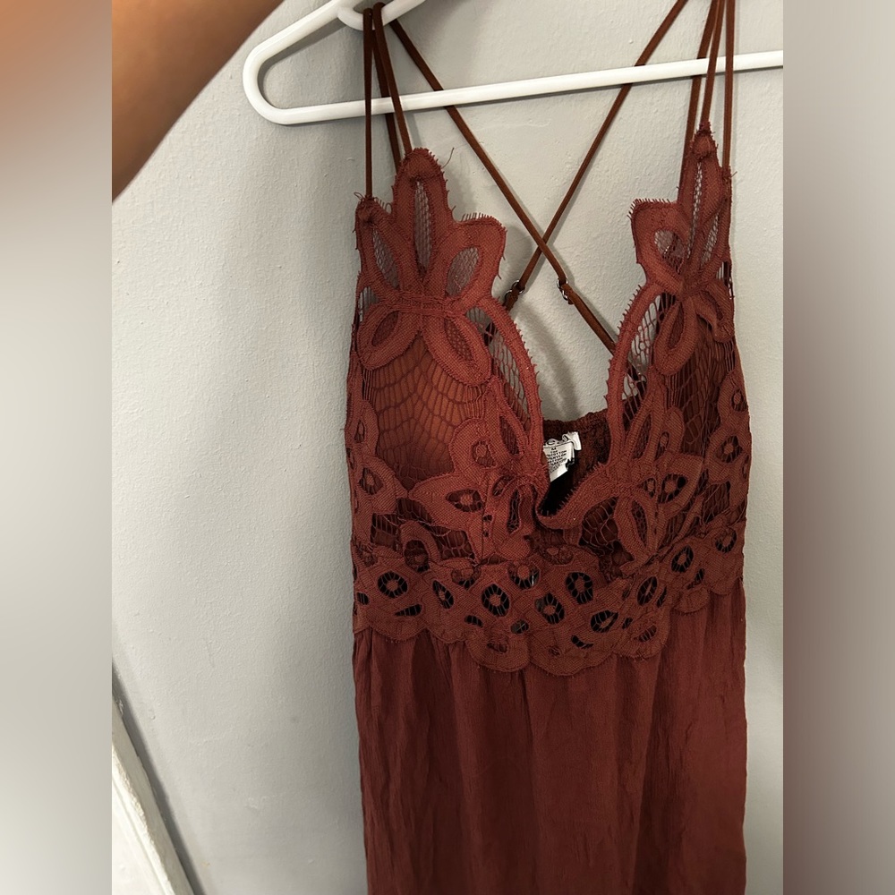 Brown Top Lace dress from Rue21 NWT